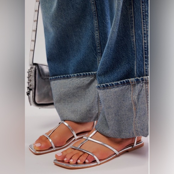 Free People/Jeffery Campbell Tan Line Scrappy sandal size 6 - Picture 1 of 7